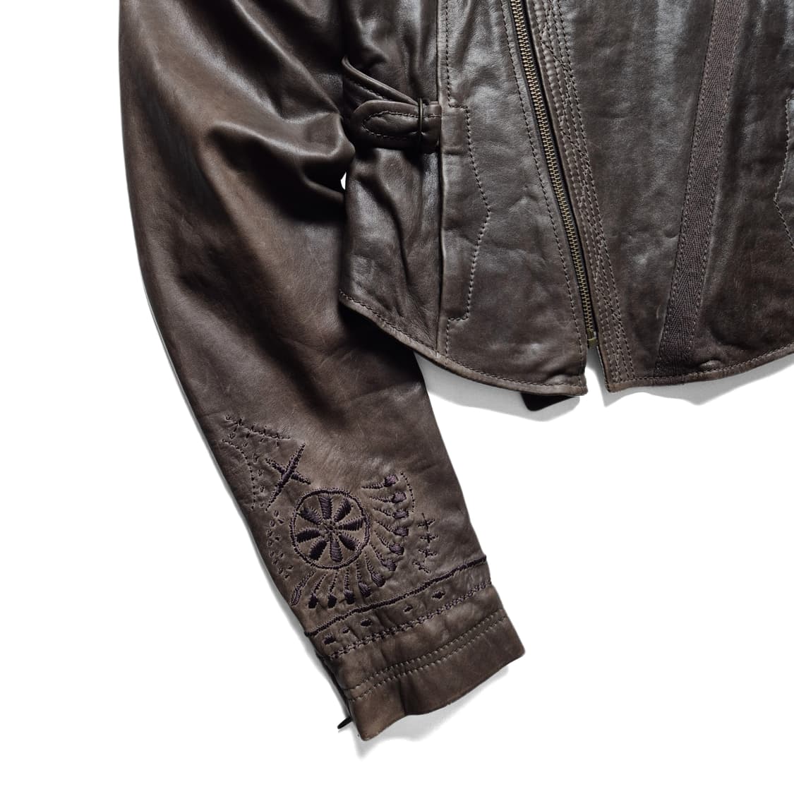 [M] 디젤 양가죽 라이더 자켓 상품이미지3