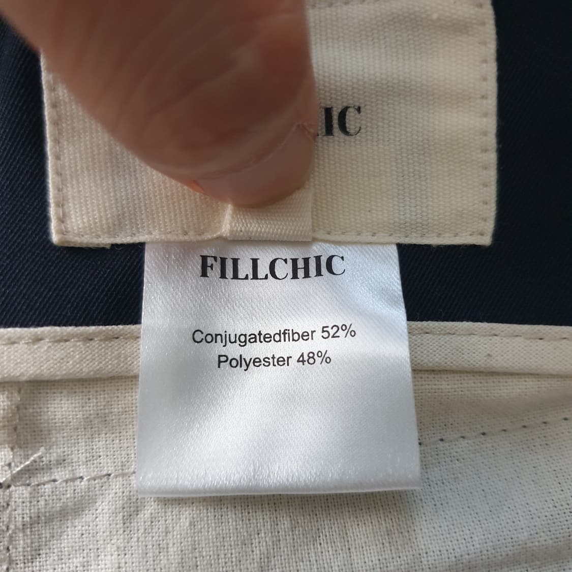 FILLCHIC 와이드 플리츠 팬츠 상품이미지5