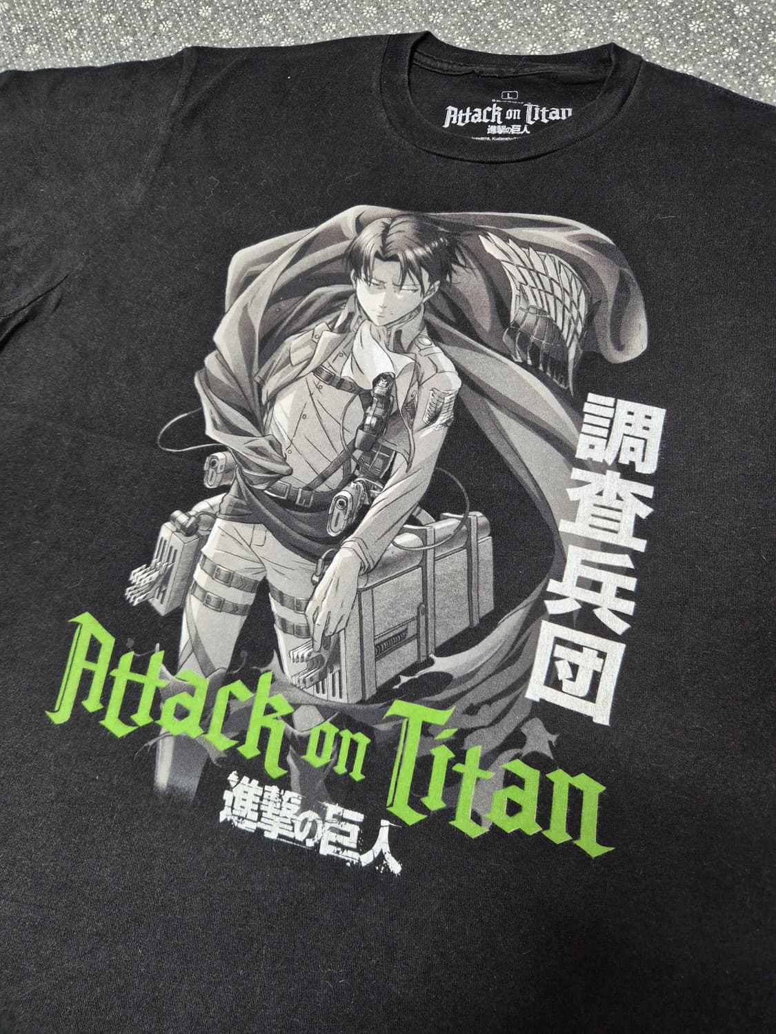 [L]진격의거인 오피셜 티셔츠 -219 상품이미지1