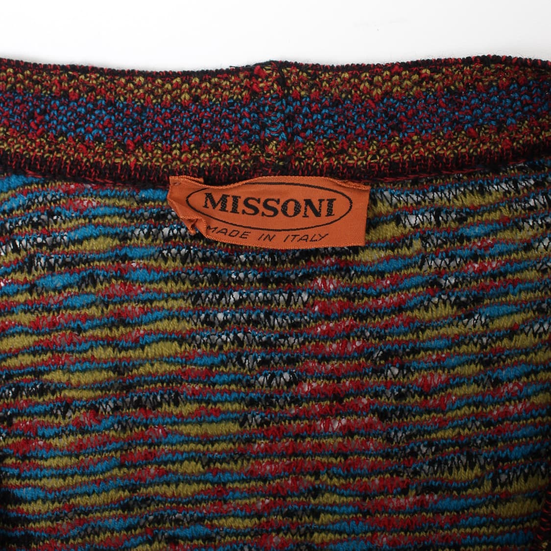 미쏘니 Missoni 빈티지 울 패턴 멀티컬러 니트 가디건 상품이미지4