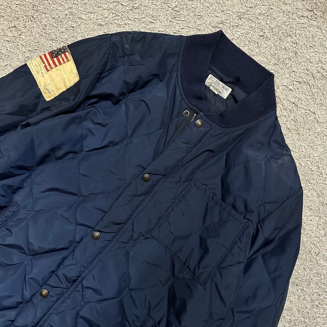 [100] 폴로진스 퀼팅자켓 상품이미지1