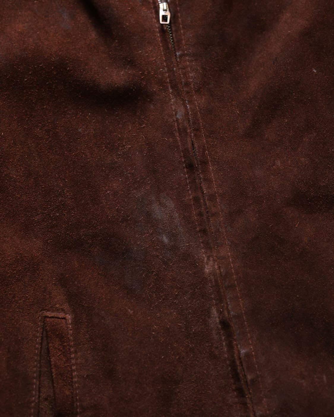 시어스 sears the leather shop 70s 스웨이드봄버자켓 상품이미지4