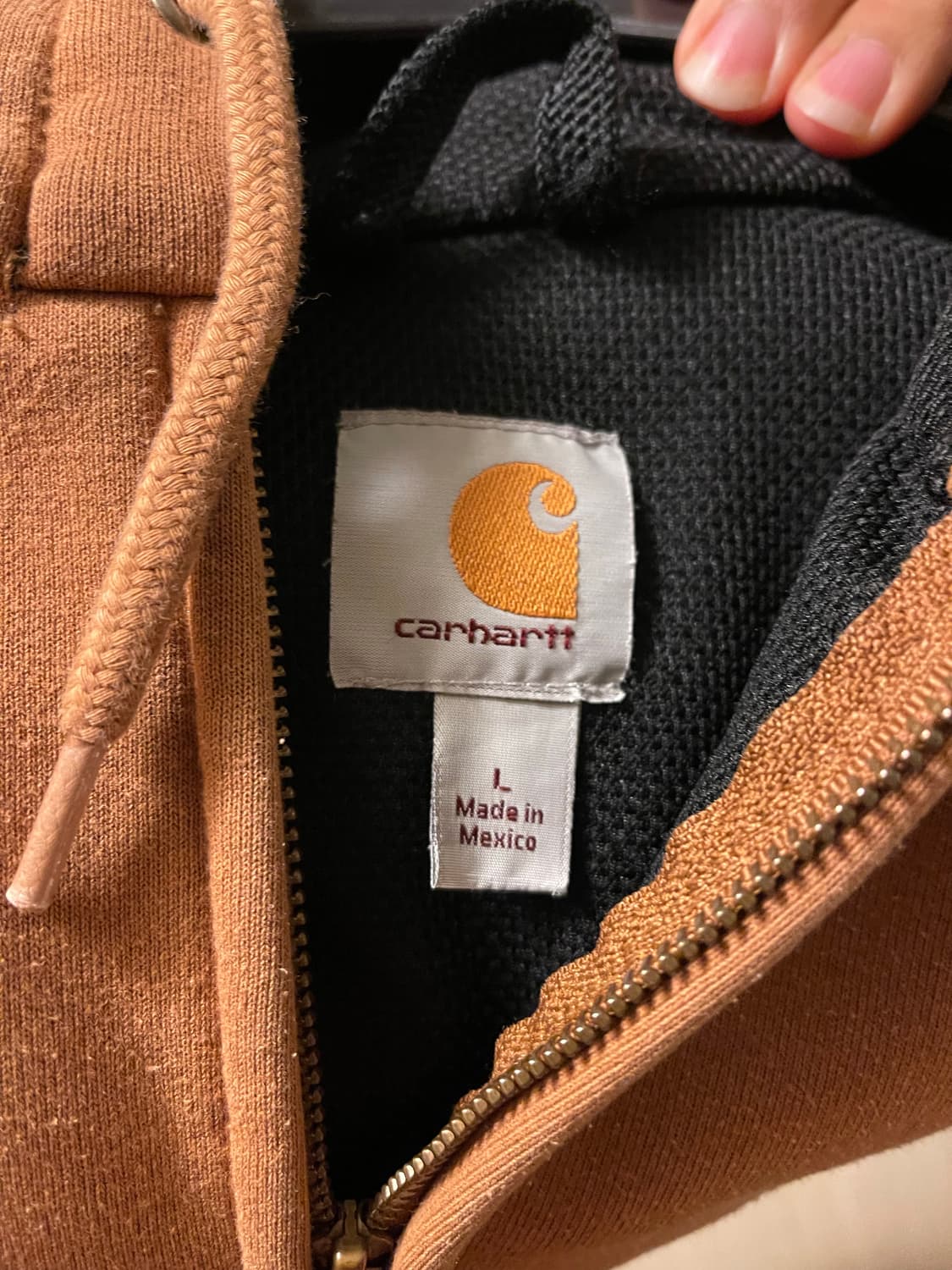 칼하트 후드집업 L 상품이미지2