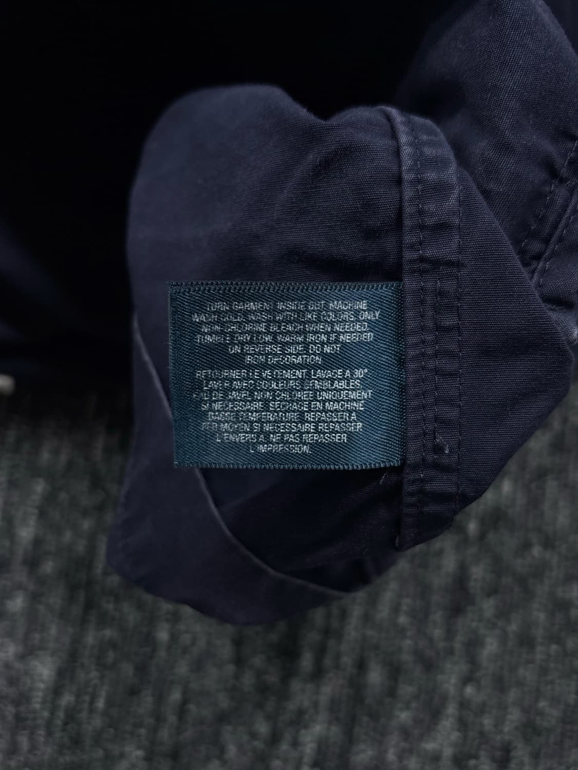 폴로 빅포니 네이비 후드 자켓 상품이미지8