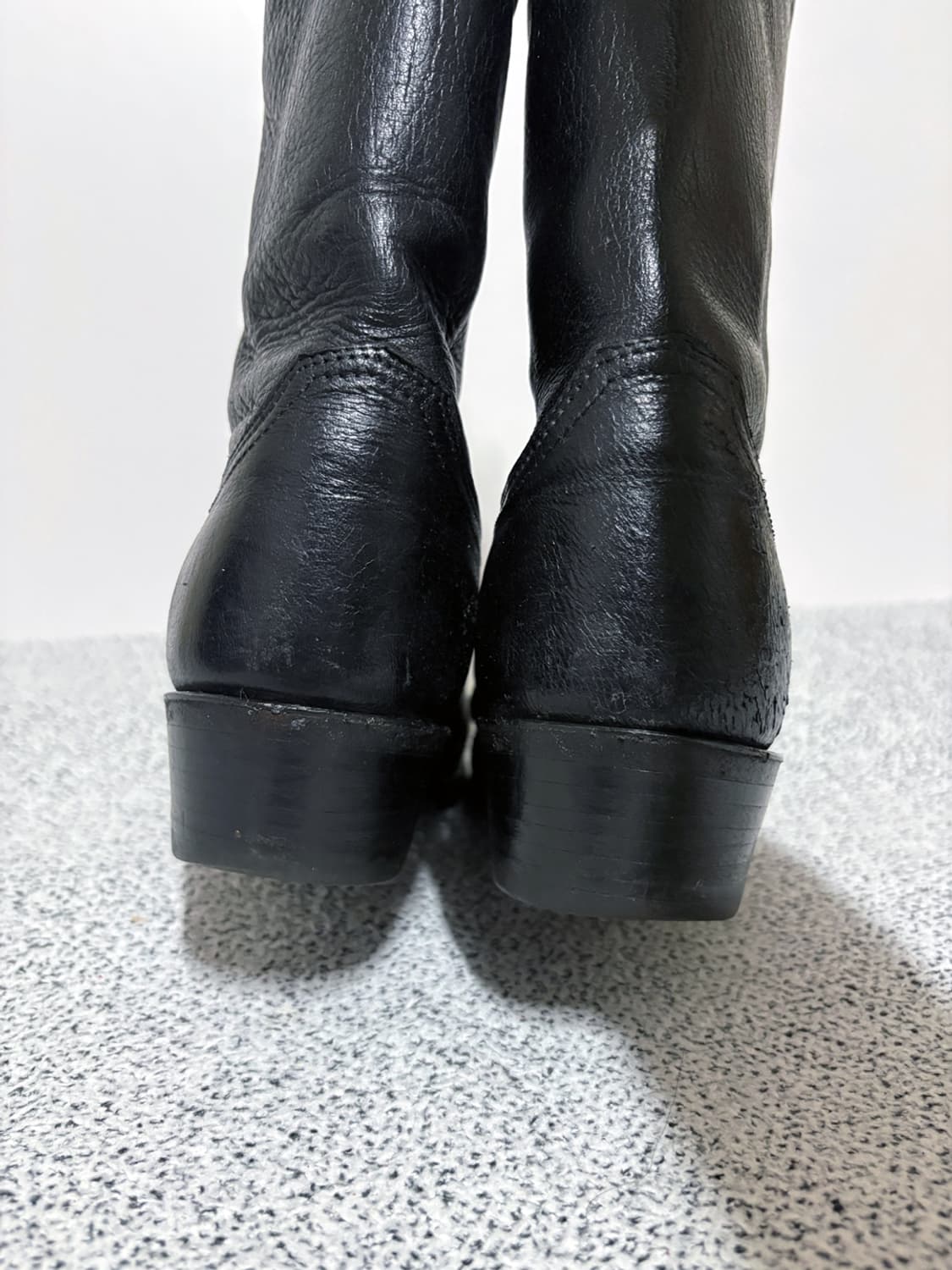 80s 빈티지 저스틴 7333 웨스턴 부츠 Made in USA 상품이미지8