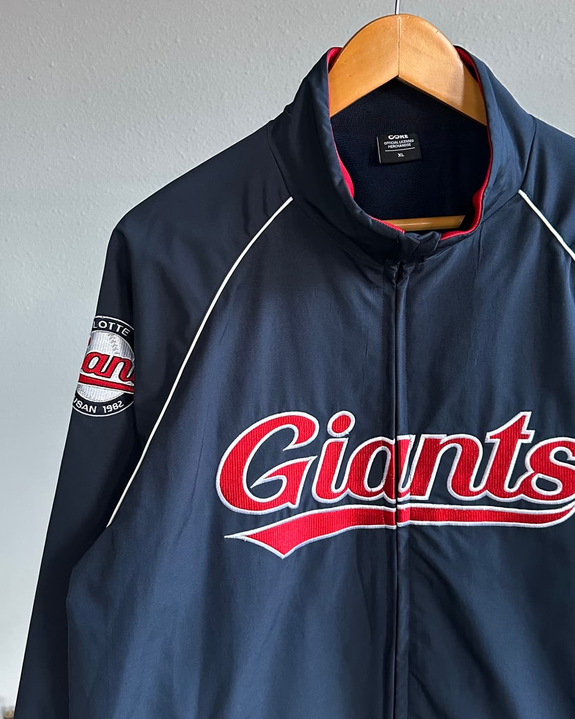 [XL]롯데 자이언츠 CORE 오피셜 춘추용 점퍼 자켓 상품이미지2