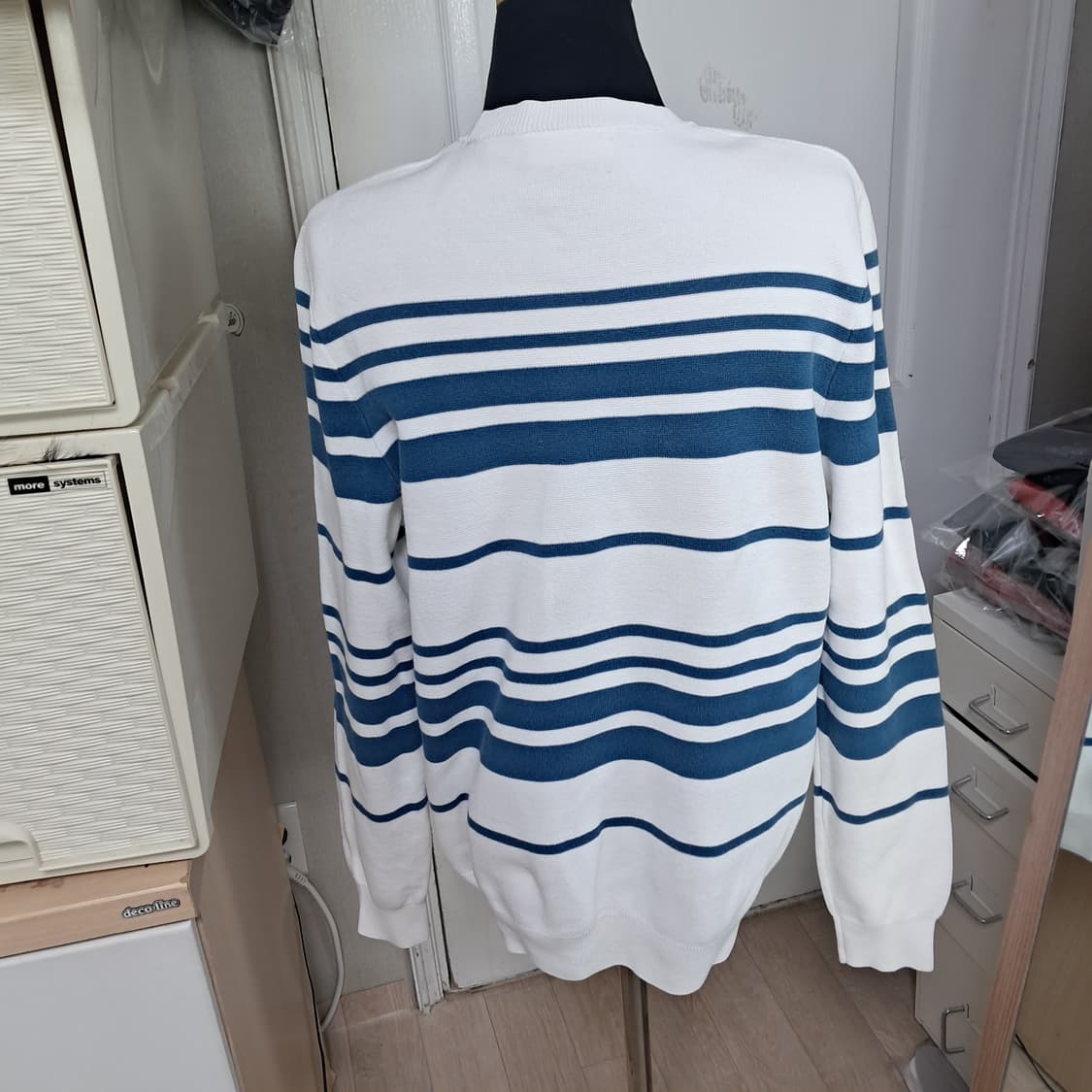 라코스테 스트라이프 긴팔 니트 95~100 상품이미지3