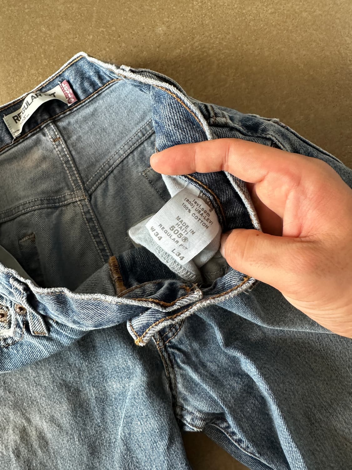 Levi’s 505 Regular Fit Denim 32 상품이미지7