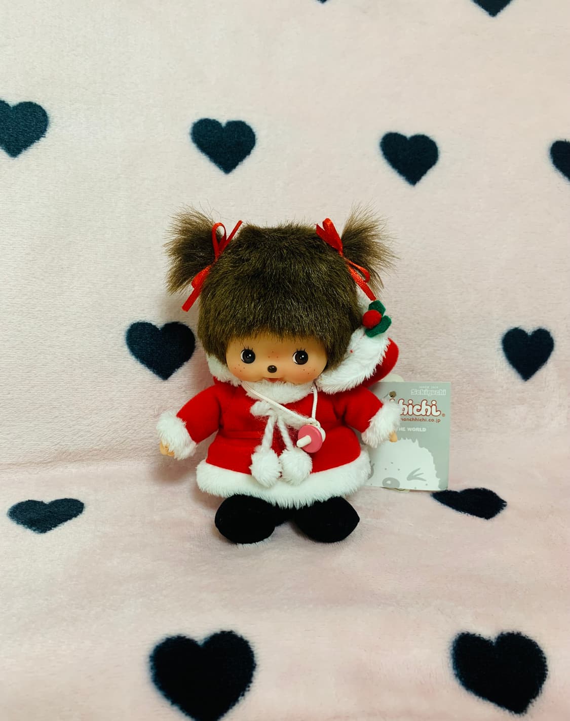 몬치치 크리스마스 산타 베비치치인형 상품이미지1