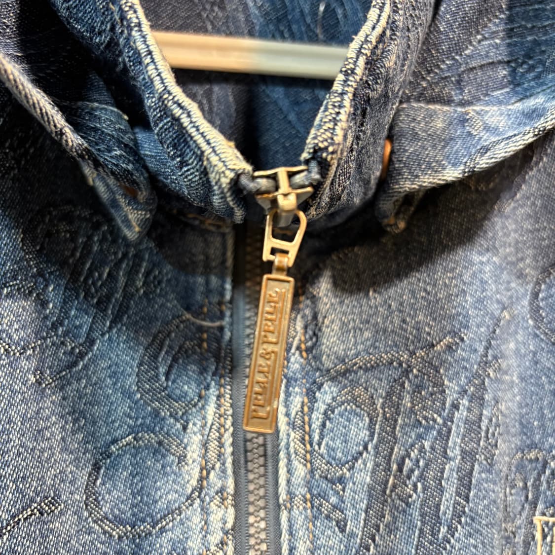 [XXL] PELLEPELLE 펠레펠레 데님 후드 자켓 상품이미지3