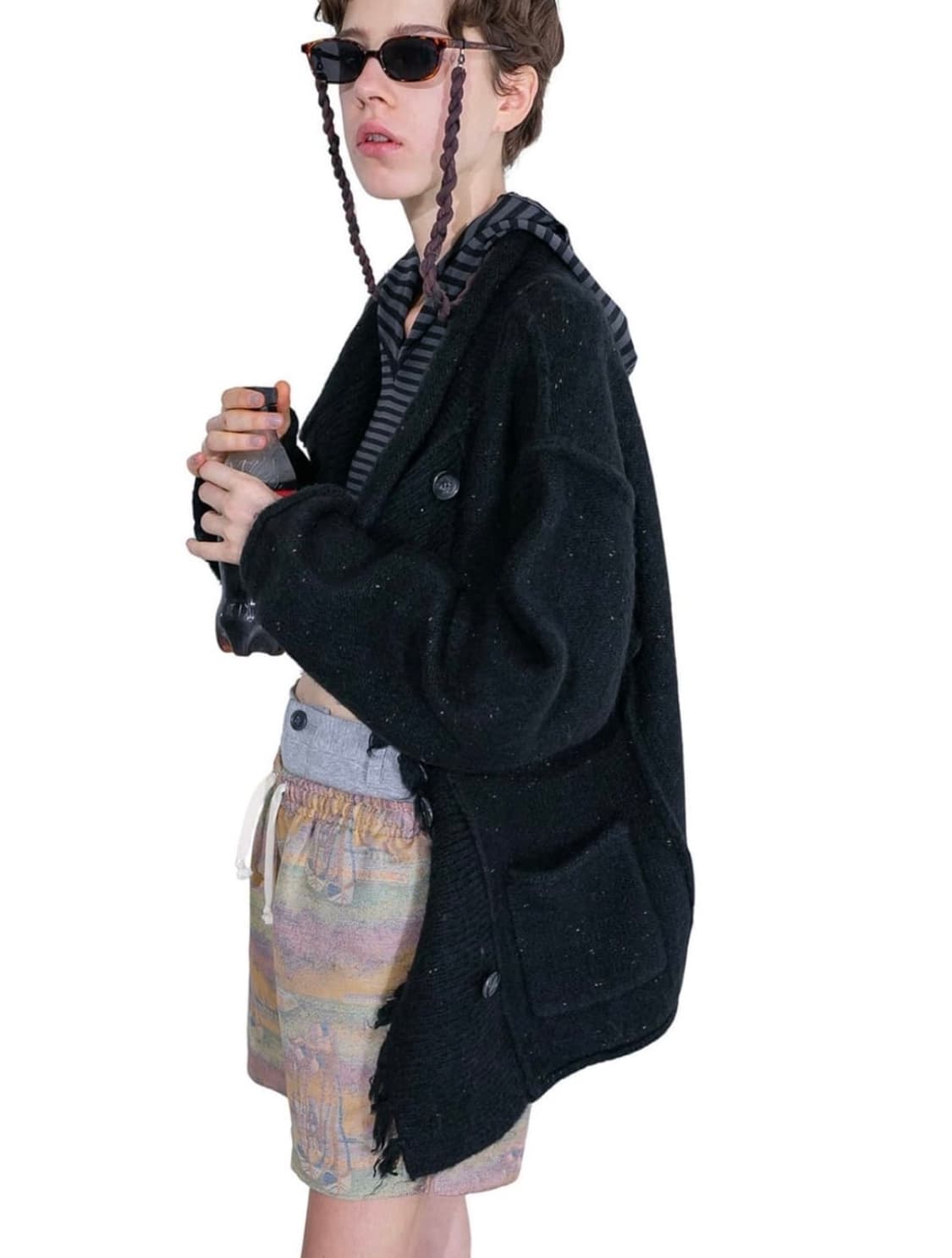 퍼버즈 아웃포켓 니트 가디건 상품이미지2