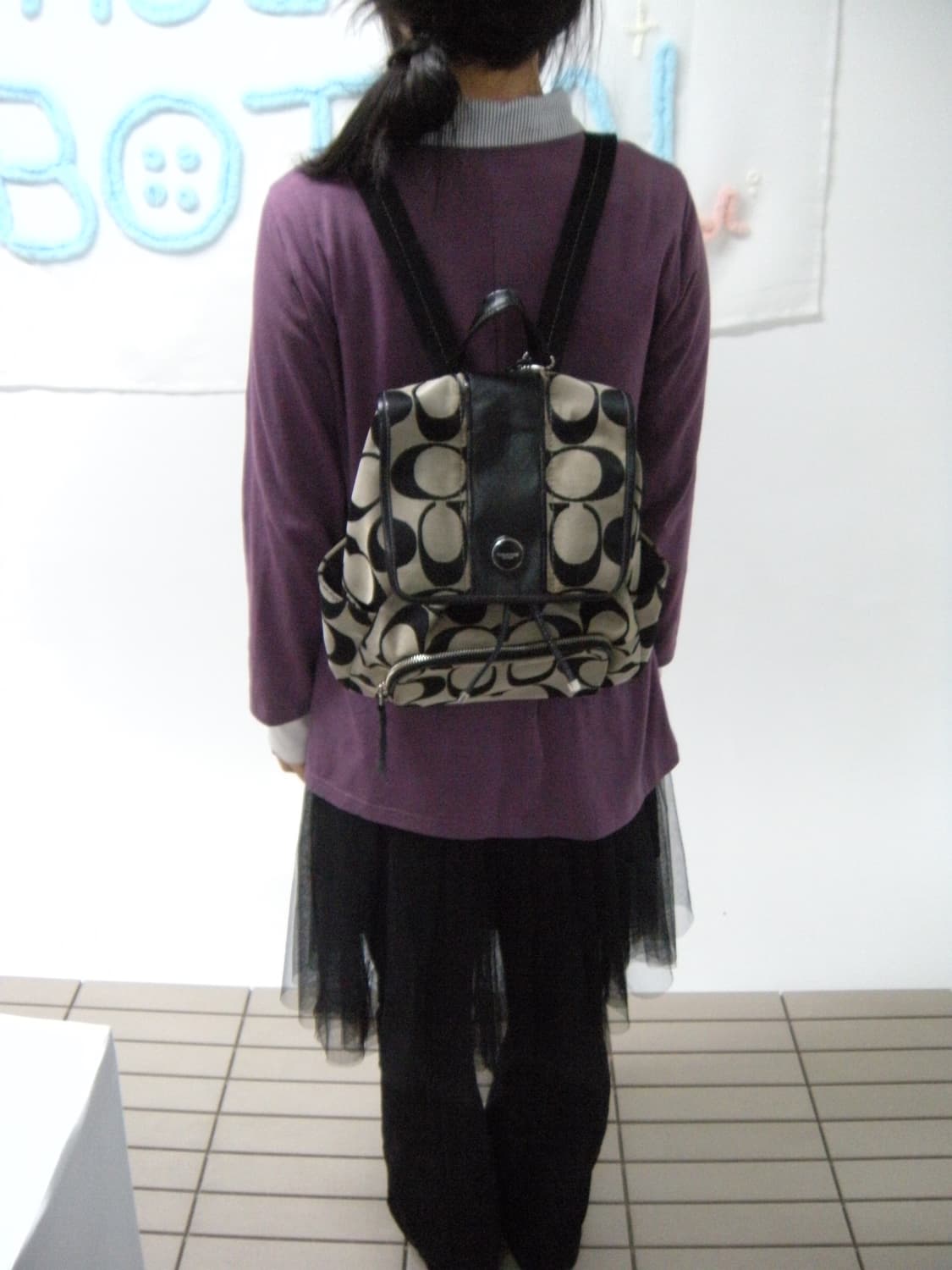 코치 시그니처 백팩  상품이미지9