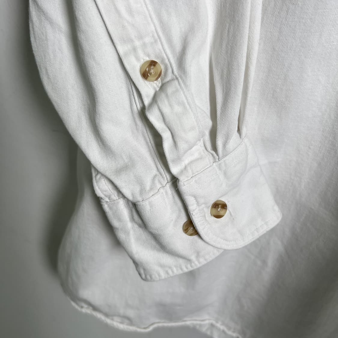 폴로 랄프로렌 화이트 빅 셔츠 XL 상품이미지8