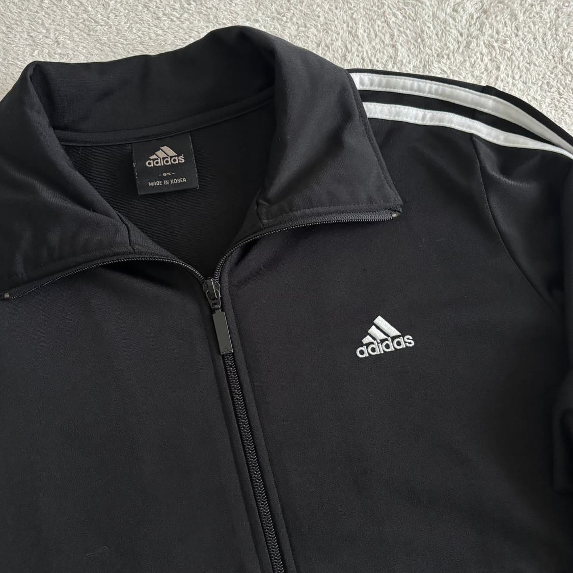 아디다스 블랙 스몰로고 져지 상품이미지2