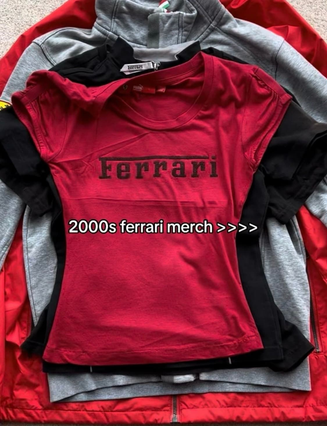 00s slim ferrari vintage t-shirt 상품이미지1