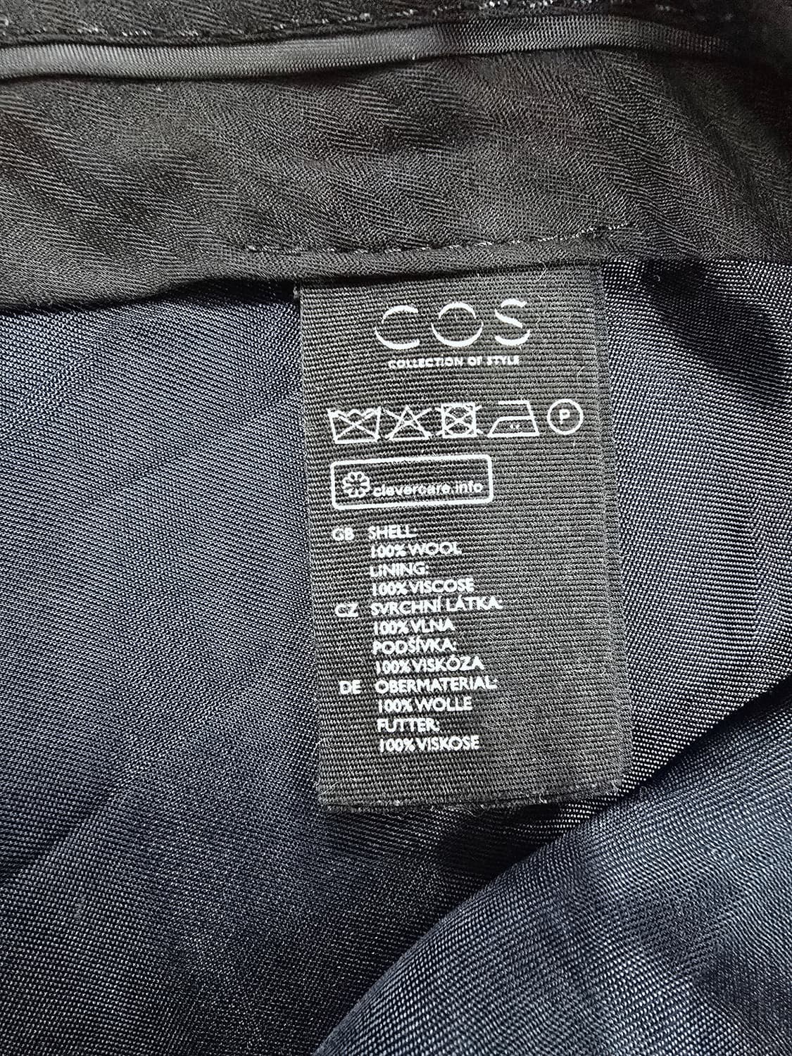 COS 네이비 남성 정장 바지 슬랙스 여름용 상품이미지8