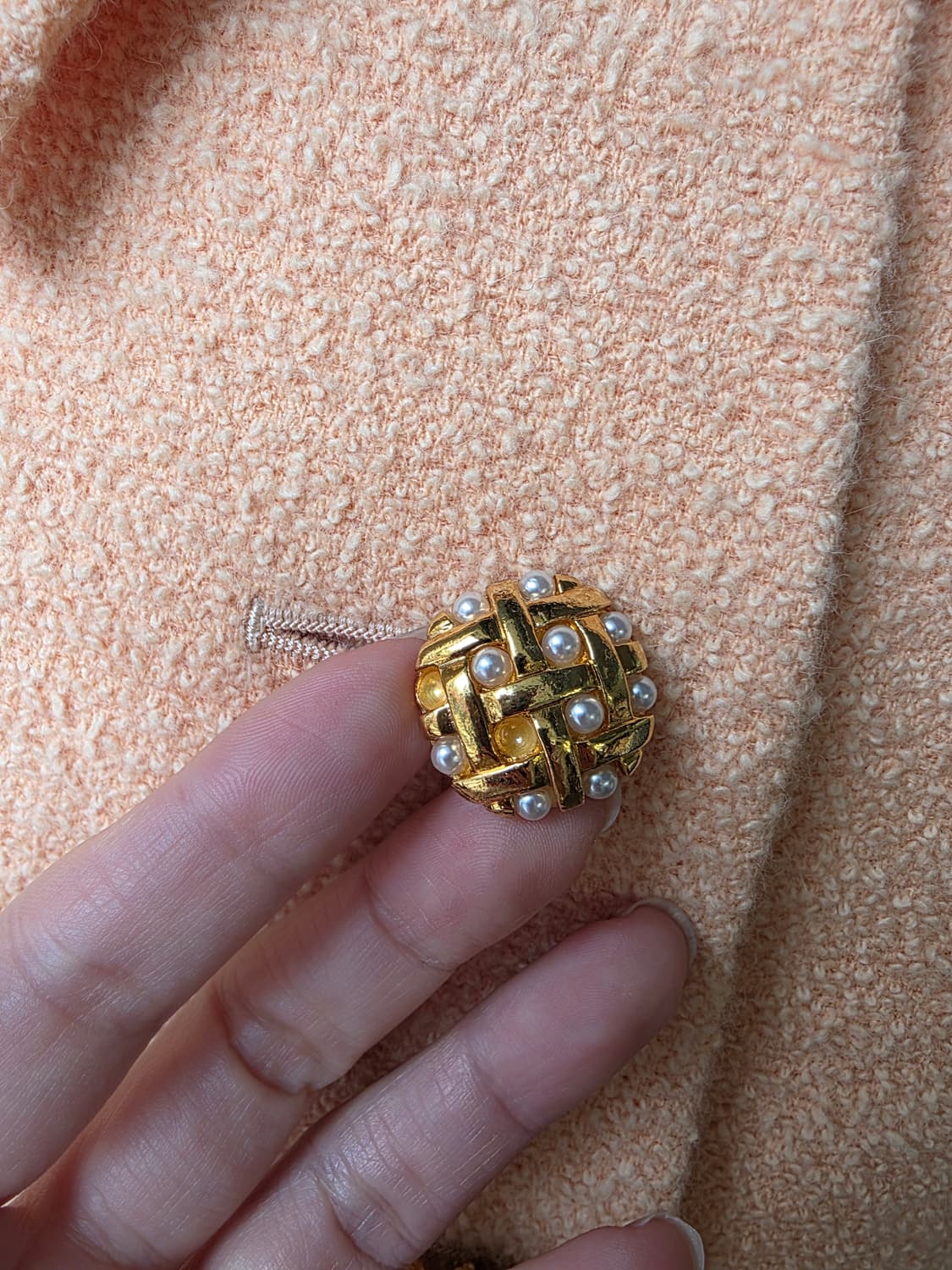 pierre cardin 피에르가르댕 부클 트위드 자켓 상품이미지7