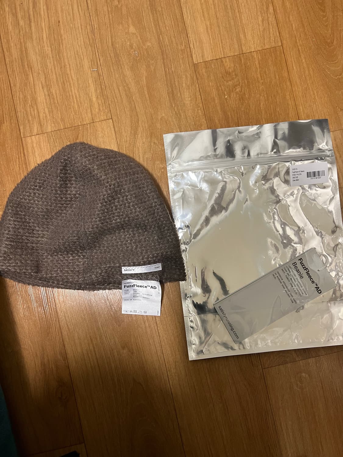 새티스파이 퍼즈플리스 비니 팔콘 상품이미지4