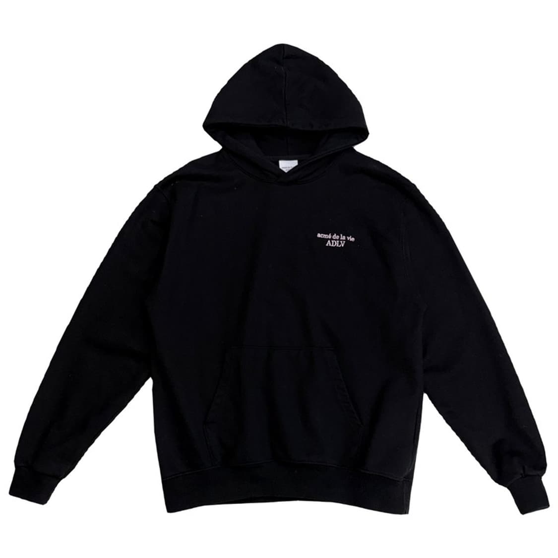 ACME DE LA VIE 블랙 코튼 후드티 2 상품이미지1