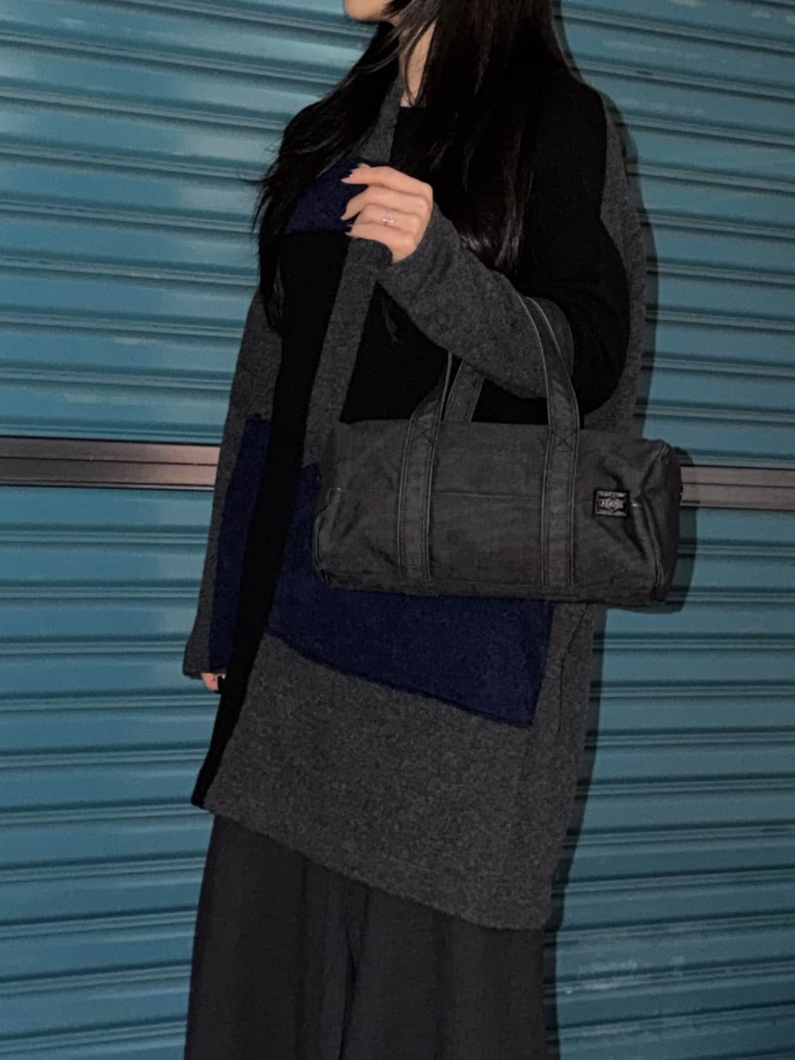 포터 스모키 롤 보스턴 토트백 상품이미지2