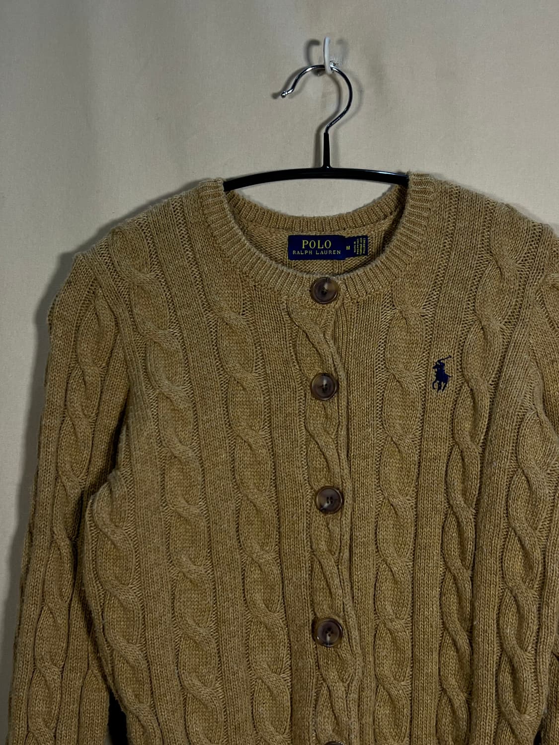 폴로 랄프로렌 케이블 니트 가디건 처분  상품이미지2