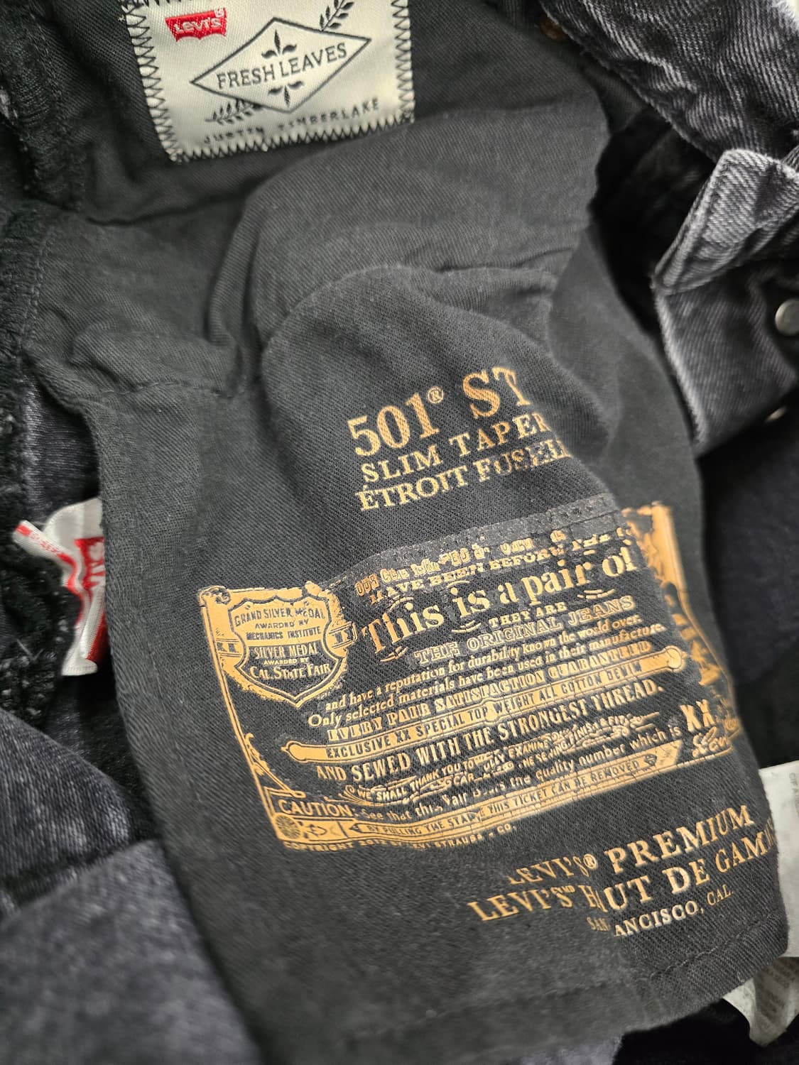 리바이스 501 프리미엄x저스틴 팀버레이크
데님팬츠.  싸이즈 31~32 상품이미지7