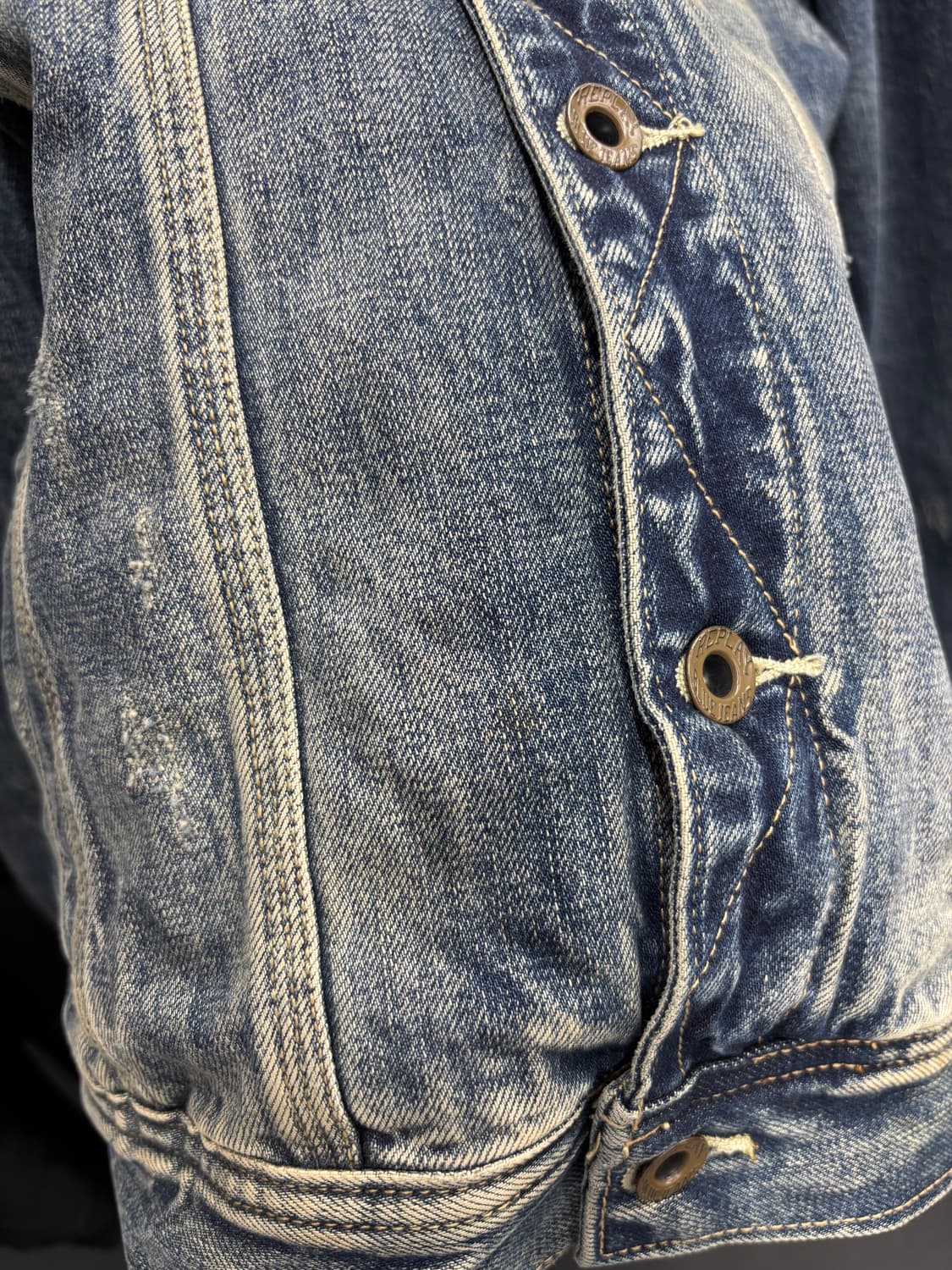 VTG 퀼팅 데님자켓 상품이미지6