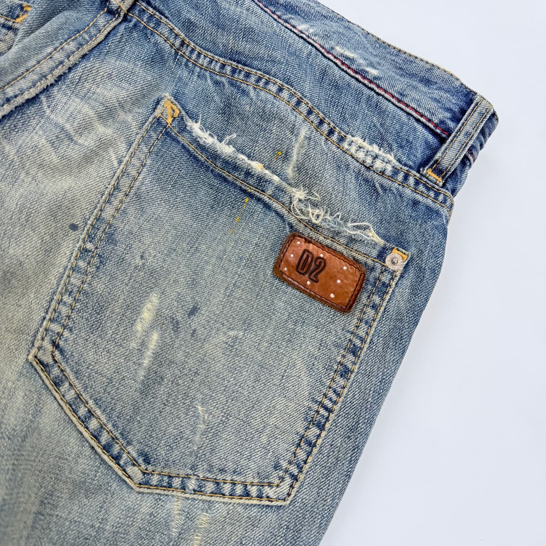 (46)디스퀘어드2 디스트레스 데님팬츠 상품이미지9