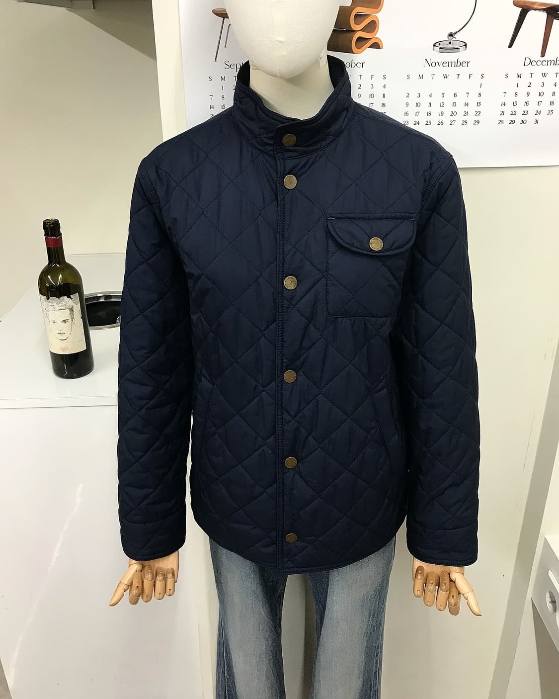 폴로 퀼팅 자켓 상품이미지8