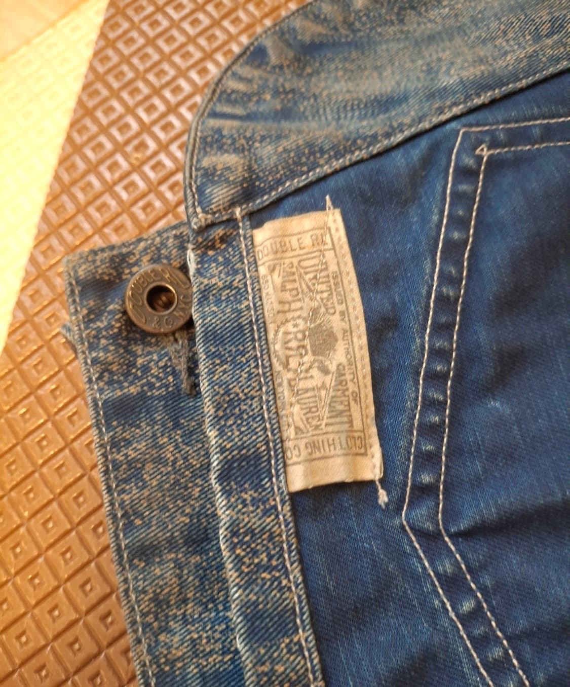 RRL 인디고 스트라이프 트윌 엔지니어 코트 더블알엘 상품이미지7