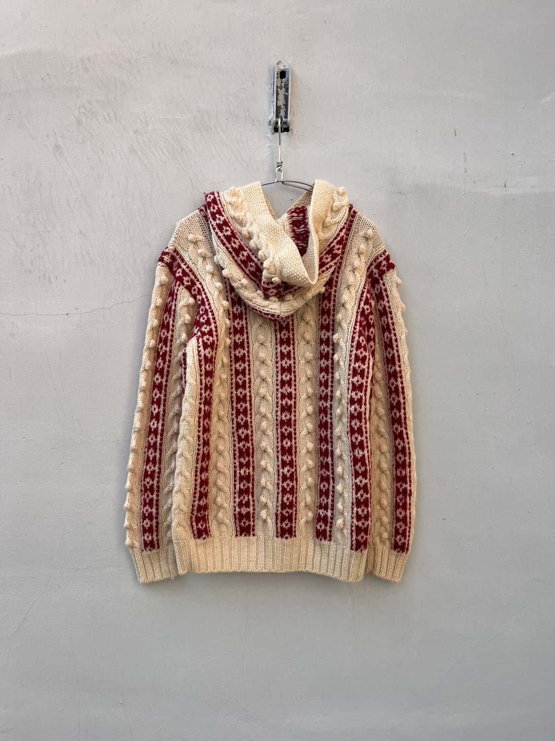 Hand made vintage 니트 후디 상품이미지3