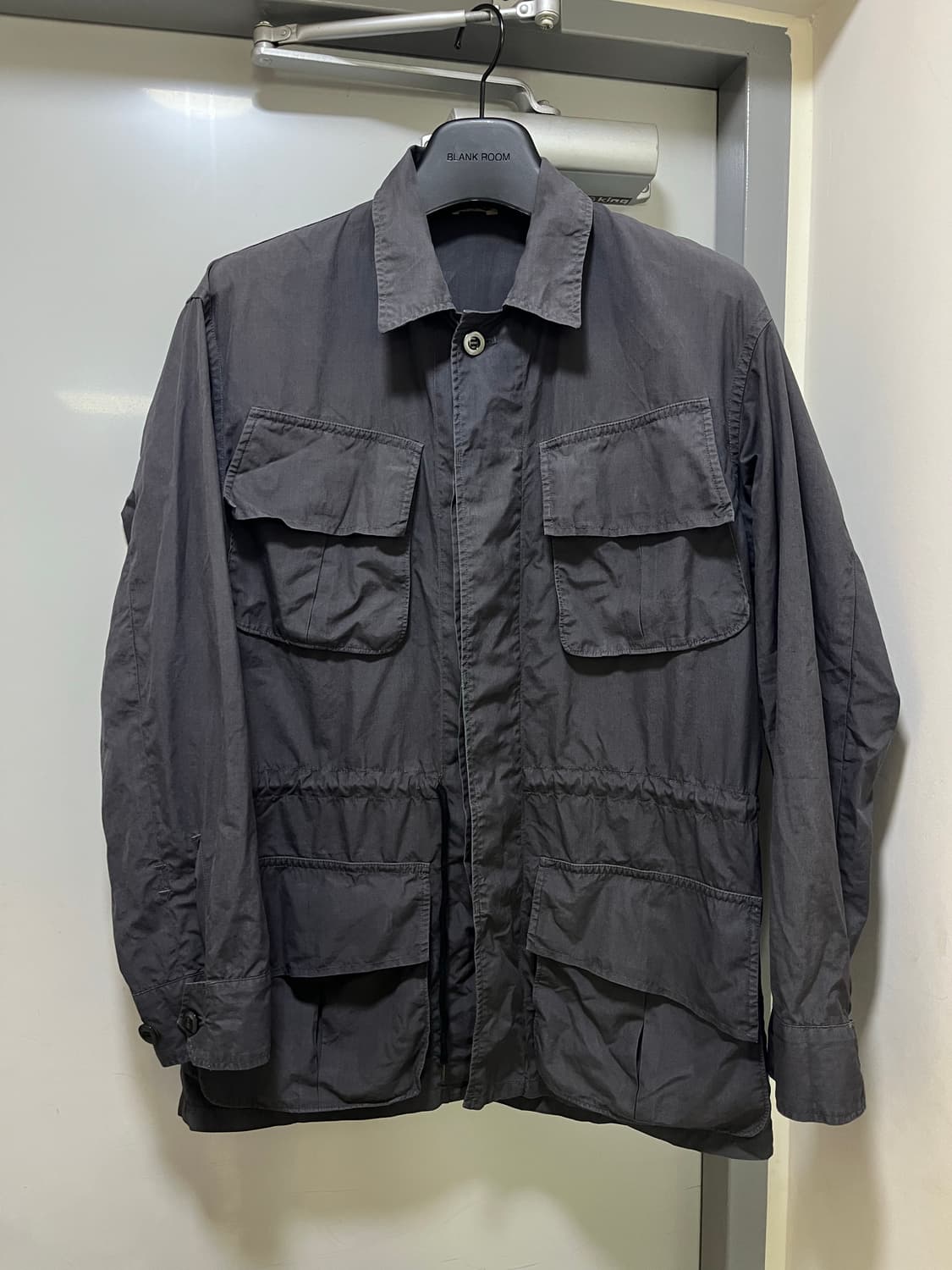 오라리 워시드 립스탑 퍼티그 자켓 잉크블루 3 상품이미지2