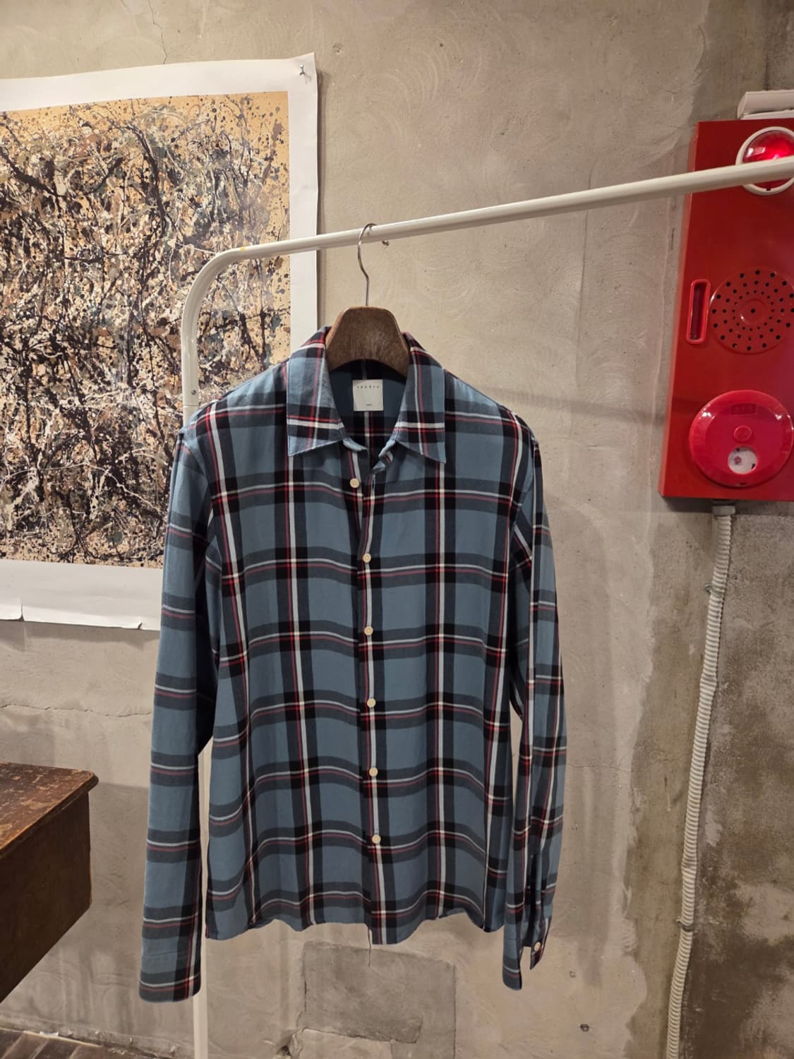 산드로 플란넬셔츠 상품이미지10