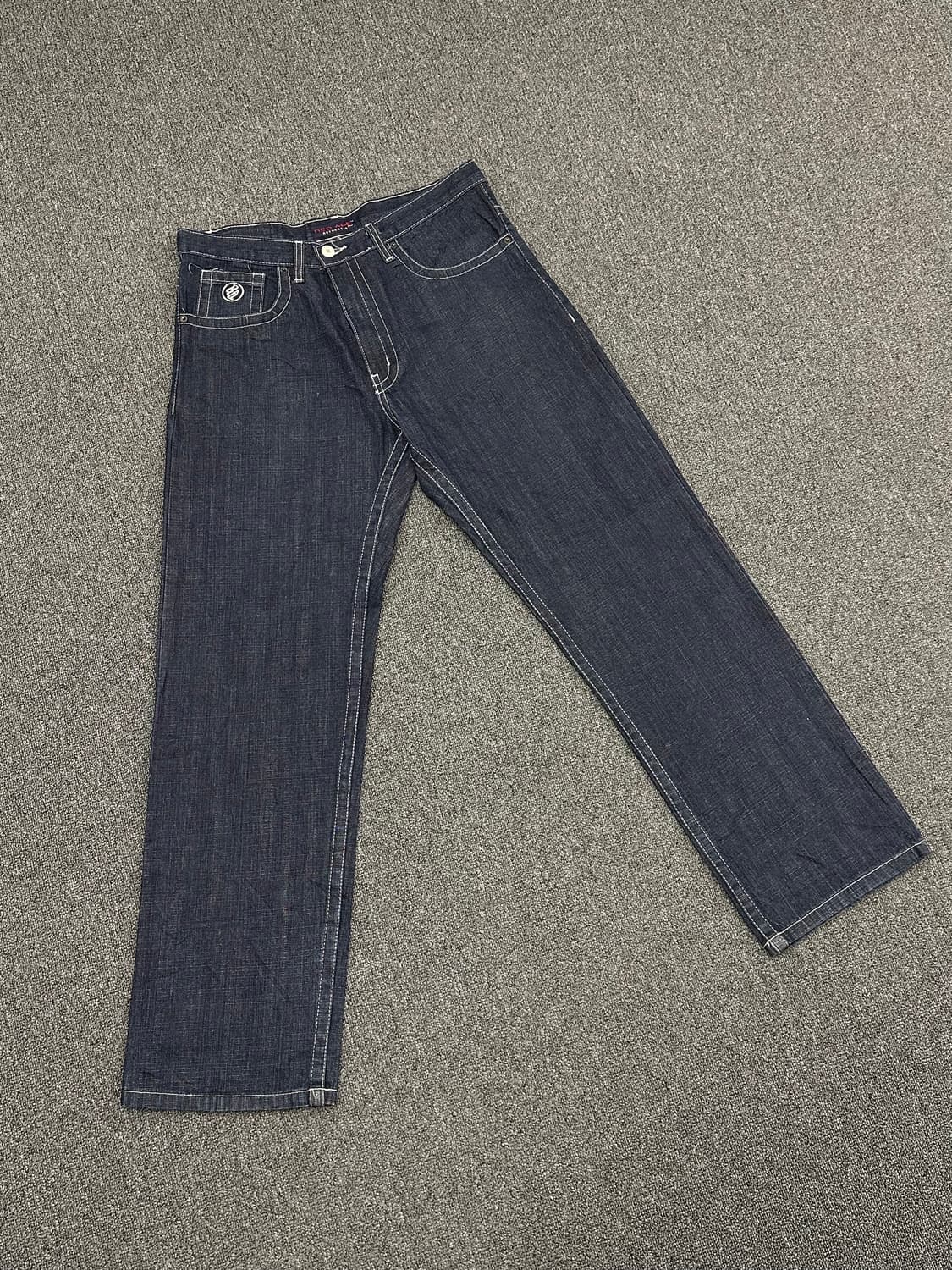 34)RED APE 빈티지 Y2K 포켓 페이즐리 자수 힙합팬츠 상품이미지3