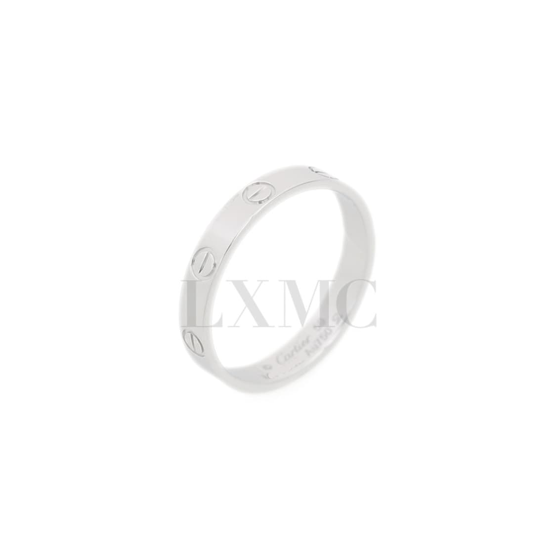 까르띠에 러브링 화이트골드 웨딩링 결혼반지 WG RING 59호 상품이미지3