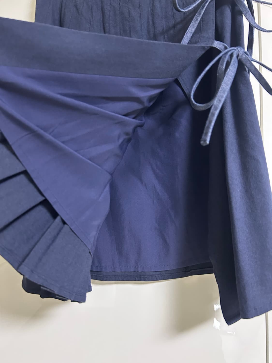 Misuabarbe 미수아바브흐 데님 플리츠 스커트 상품이미지4