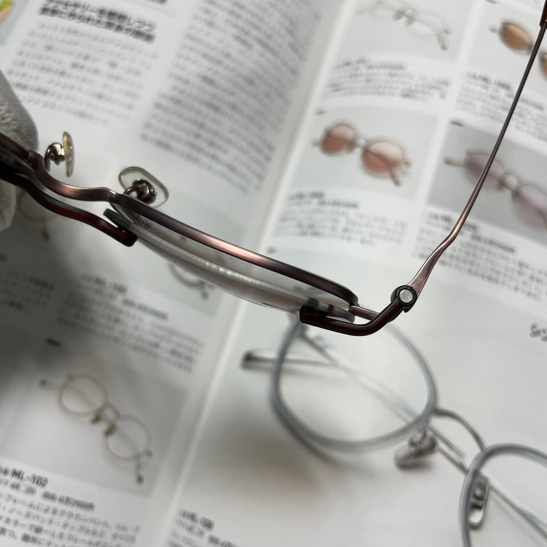 Super Mag-Clip 일본 반무테 클립 안경 상품이미지5