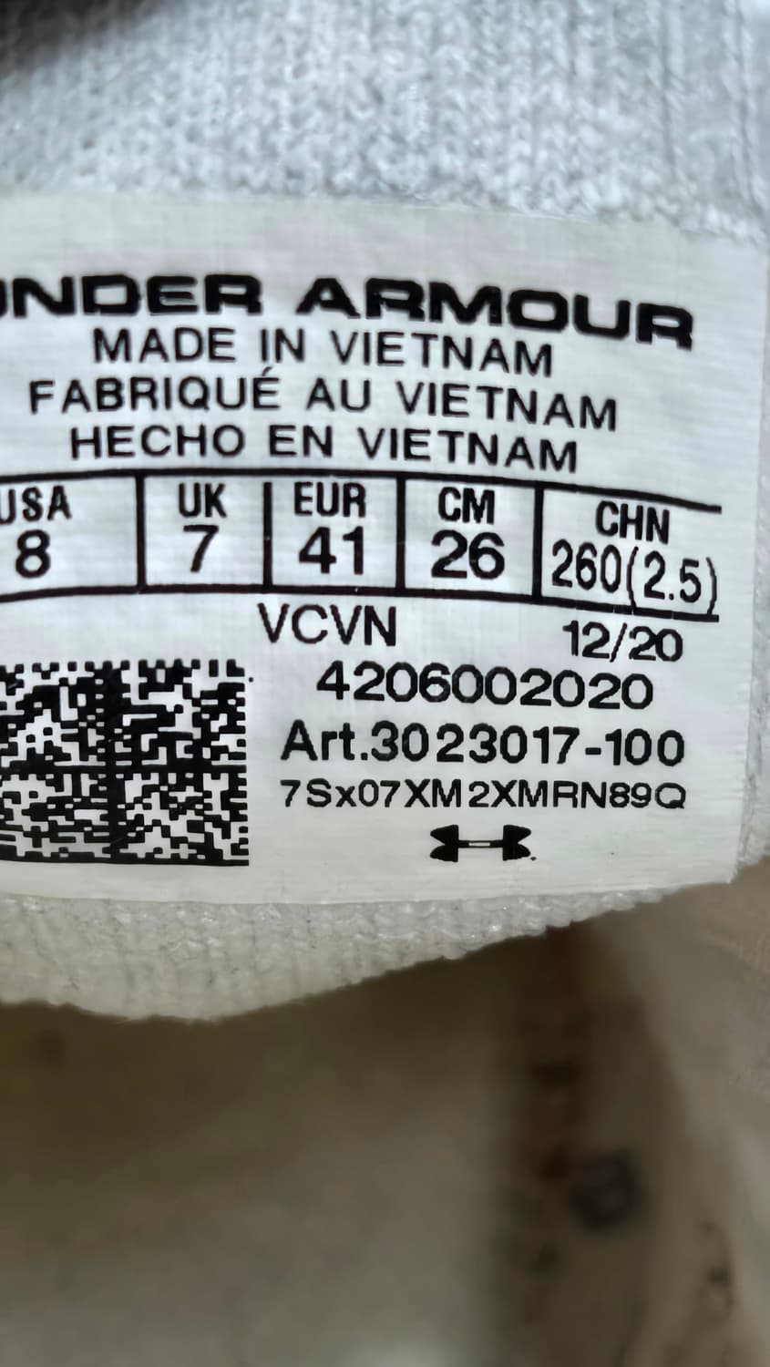 언더아머 260mm-  호버 팬텀 2  러닝화 운동화 트레이닝화 상품이미지7