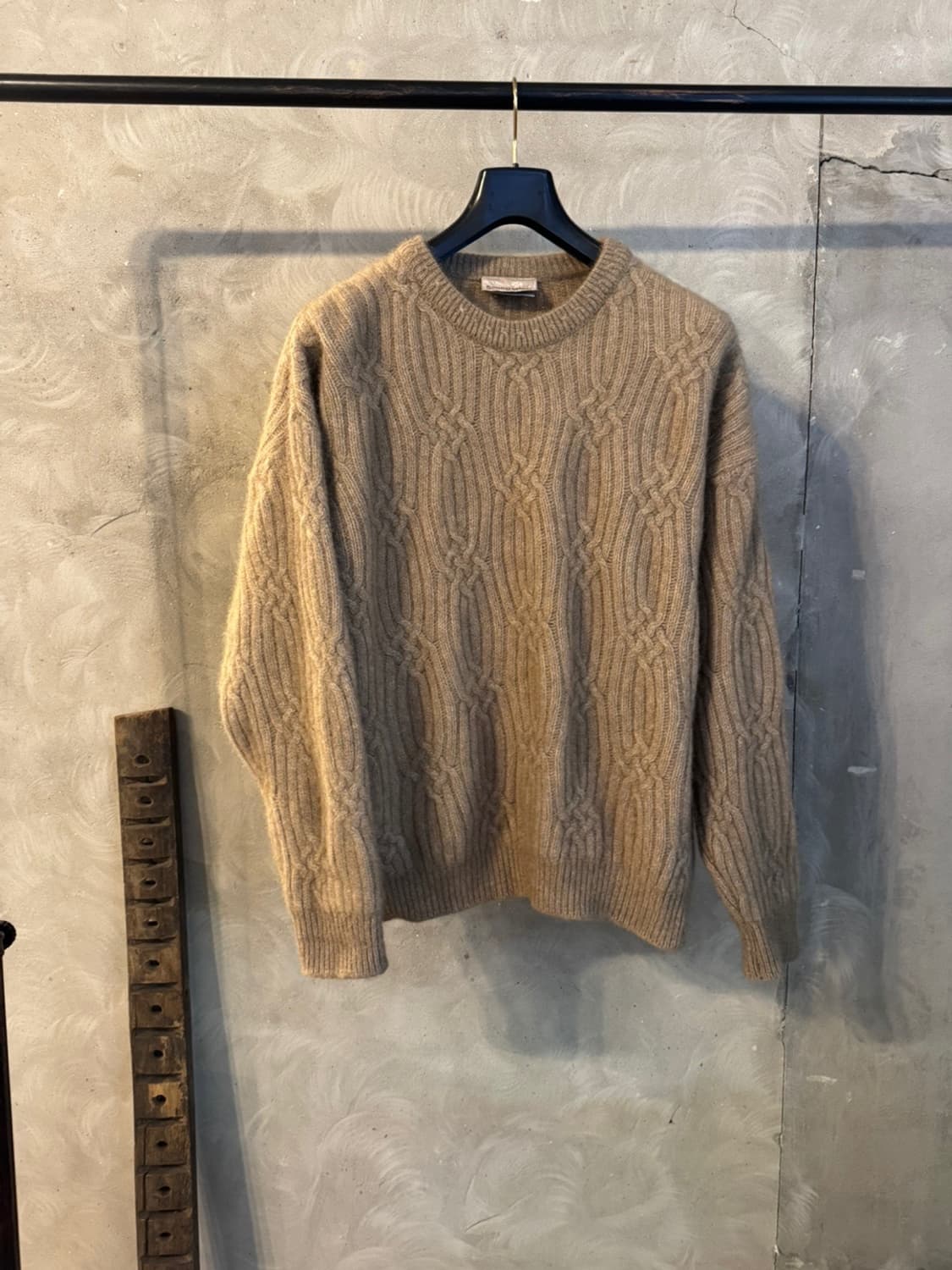 컨트리타임 캐시미어 케이블 니트 100 상품이미지1