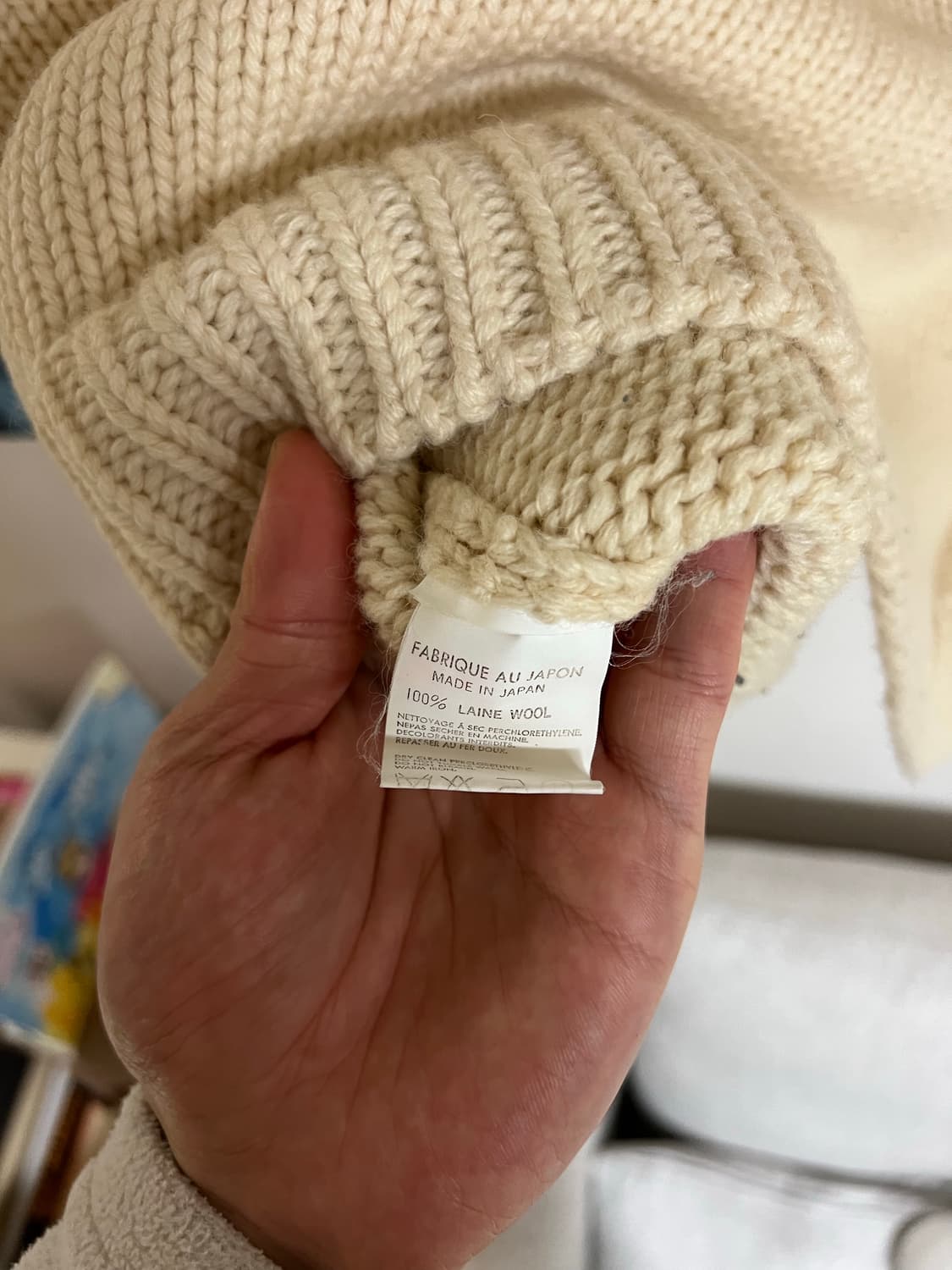 빈티지 요지야마모토 ys for man 해비 울 니트 상품이미지6