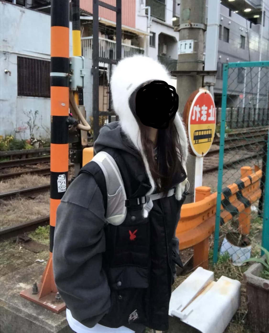 오도어 앙고라 파일럿 비니 상품이미지2