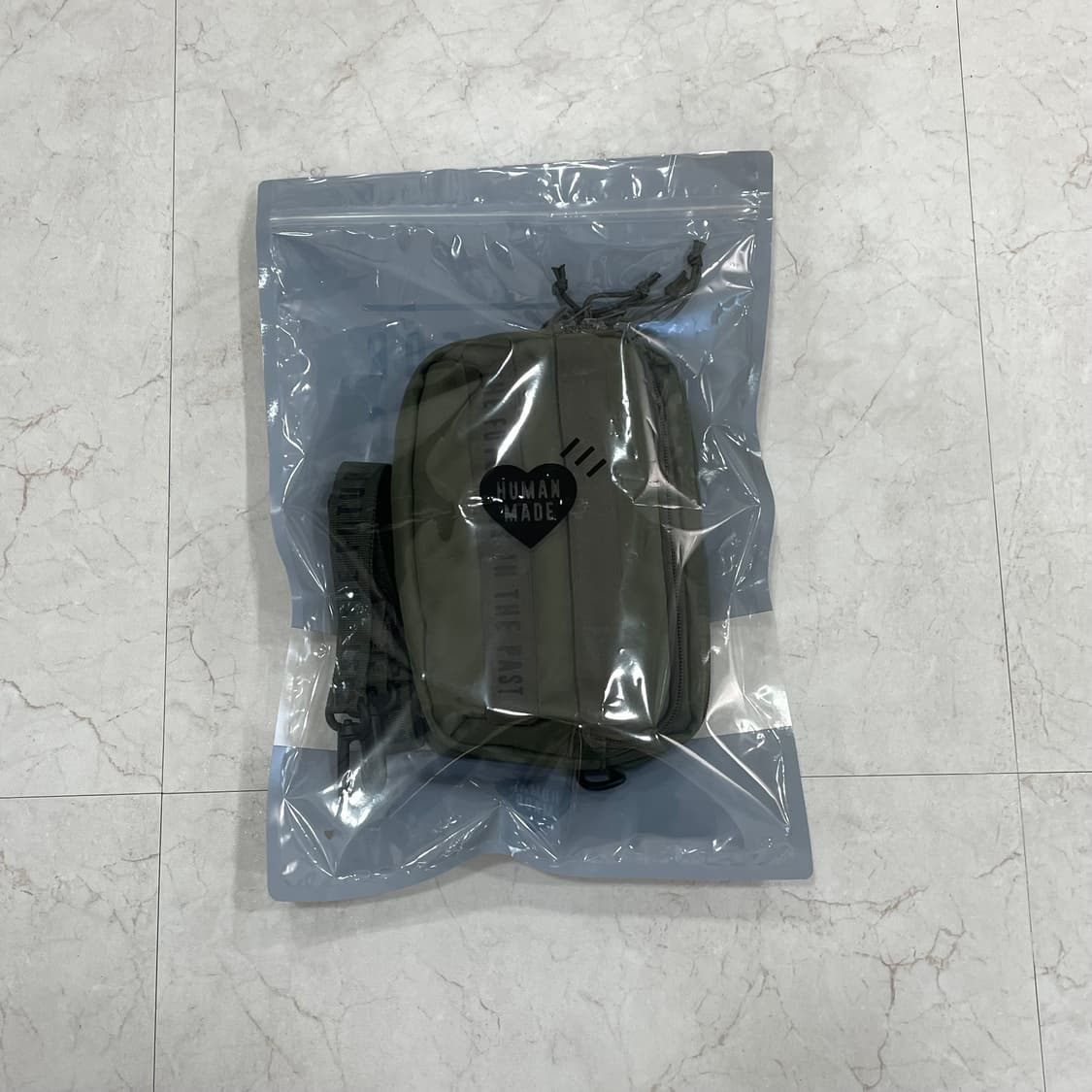 휴먼메이드 밀리터리 파우치 스몰 올리브 드랩 상품이미지3