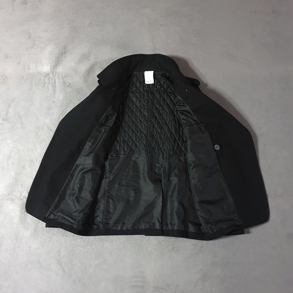 14FW 우영미 울 피코트 52 110 블랙 상품이미지5