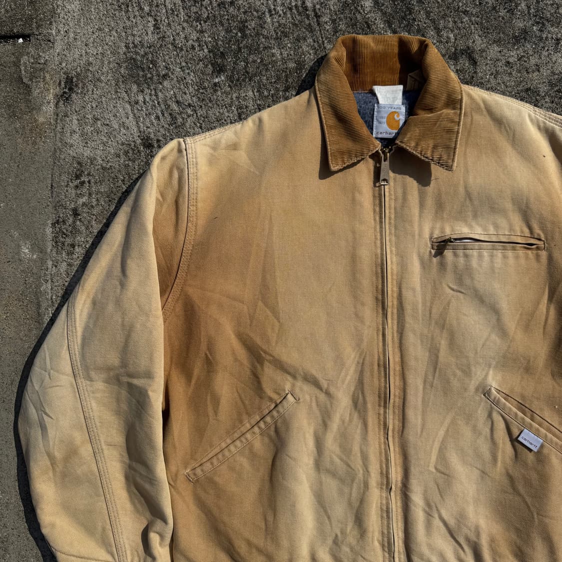 [L] 80s 100주년기념 Carhartt 칼하트 디트로이트 자켓 상품이미지5