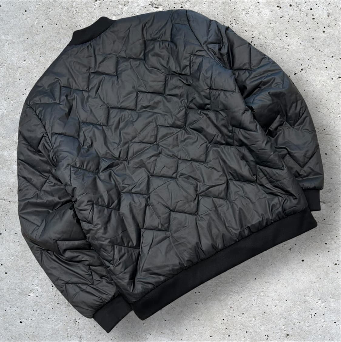 [2XL] 아디다스 퀄팅삼선 블랙 패딩 자켓 B66 상품이미지2