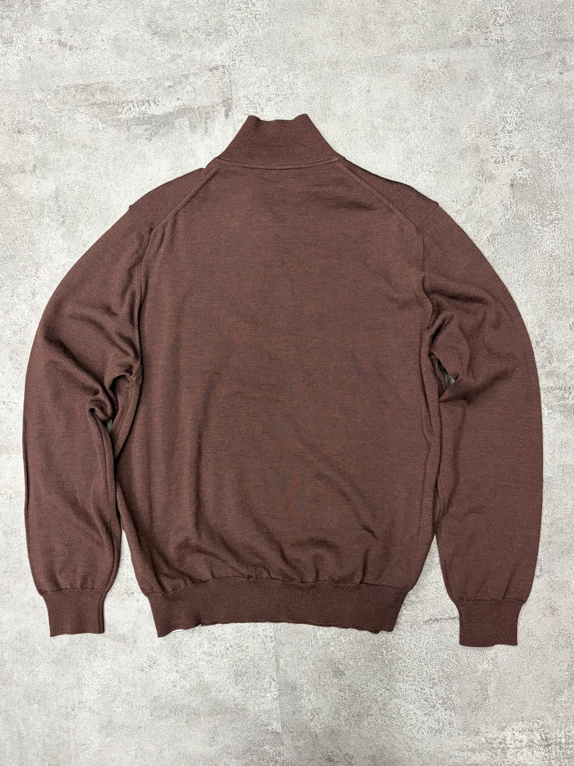 버버리 기마로고 브라운 긴팔 카라 니트 상품이미지6