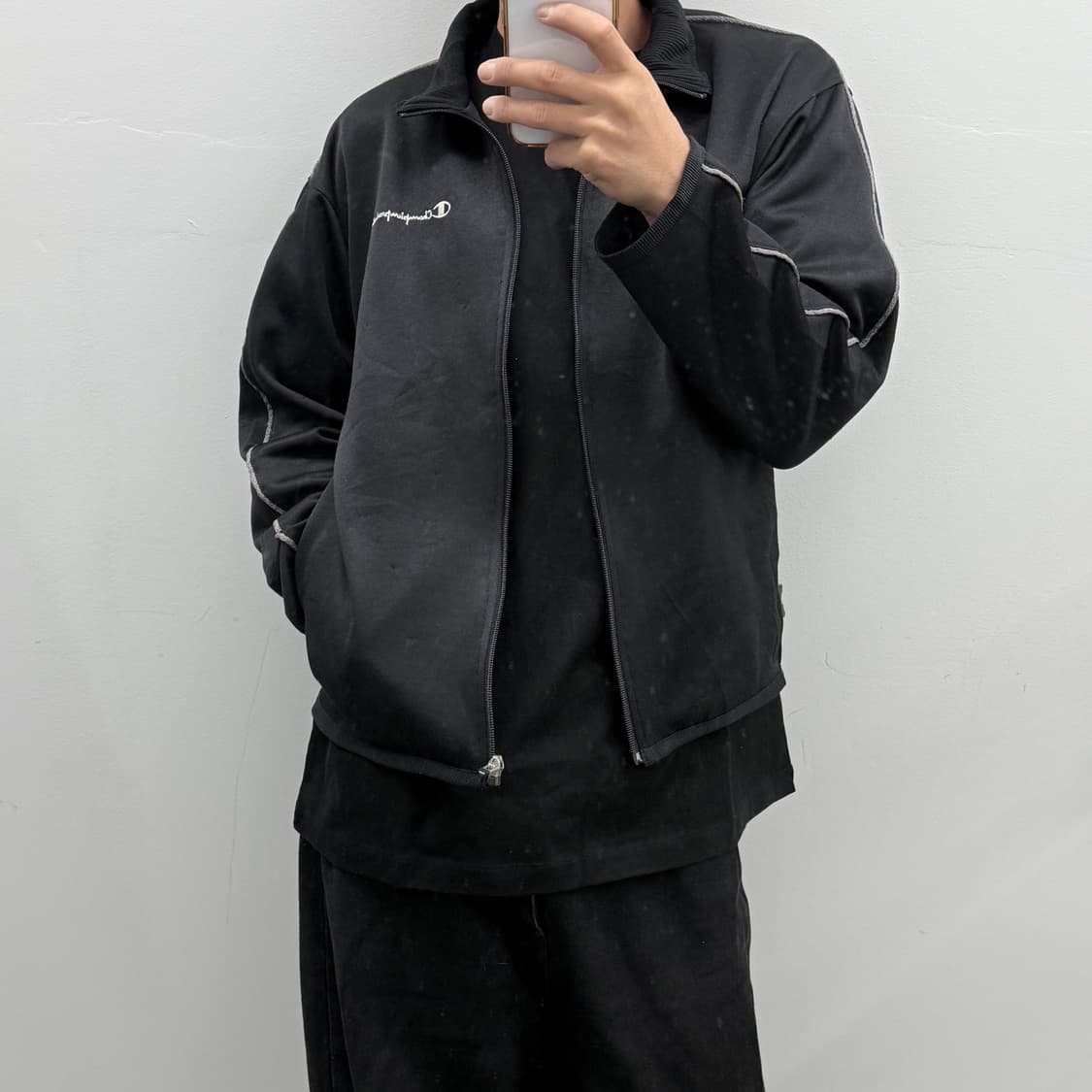 챔피온 집업 저지 자켓 상품이미지1