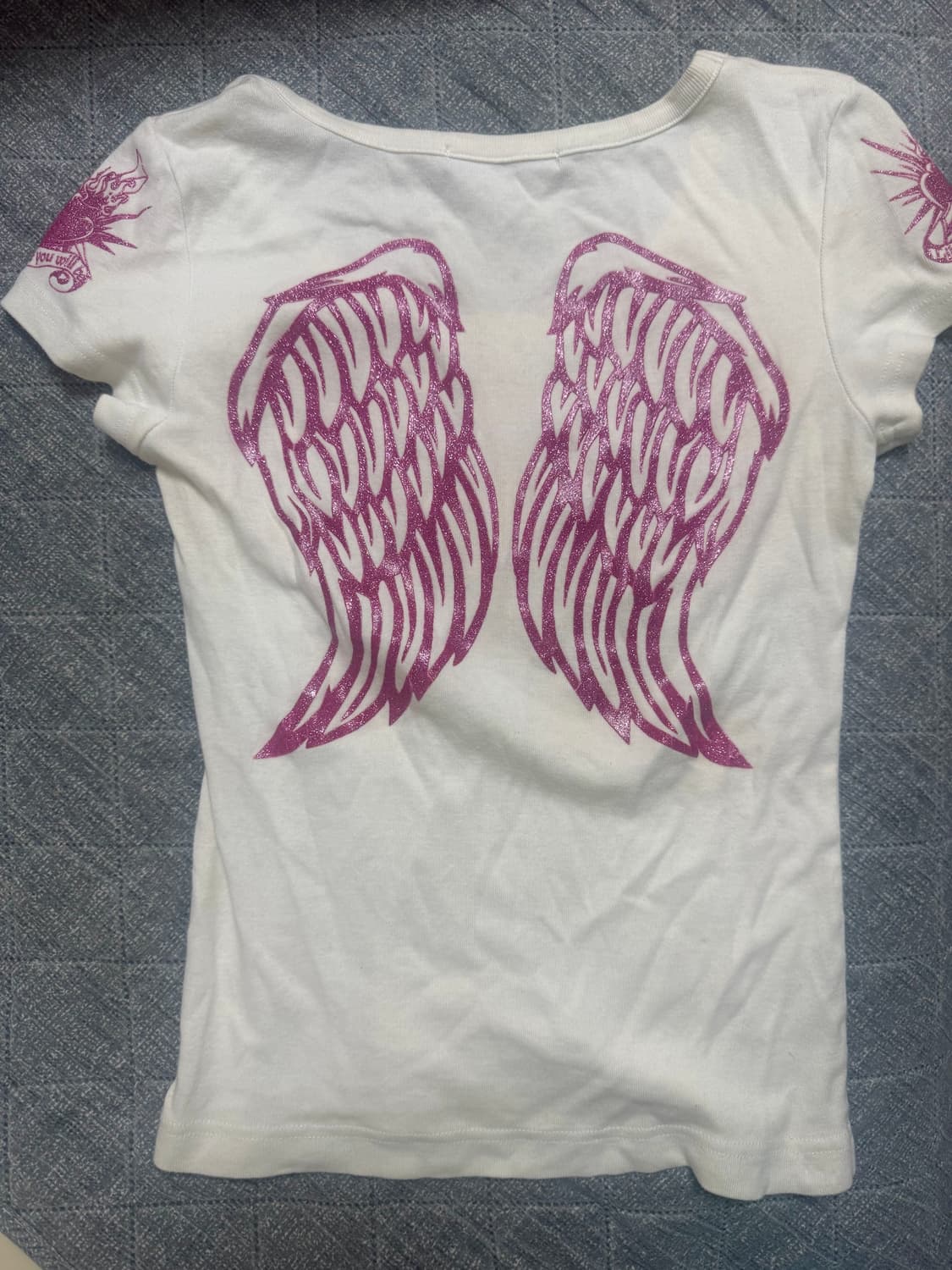 y2k 빈티지 펑크 반팔티  상품이미지1