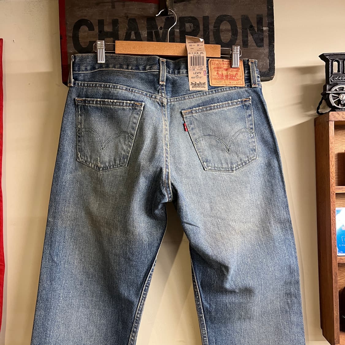 00's 리바이스 527 부츠컷 32x32 Size Mexico 데드스탁 상품이미지6