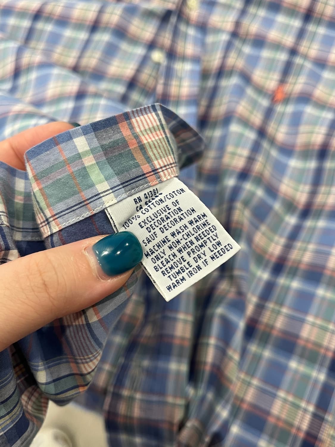 Polo ralph lauren 폴로 랄프로렌 체크 셔츠 상품이미지9